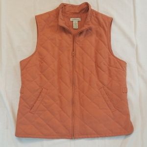 Orvis Quilted Vest Orange Men